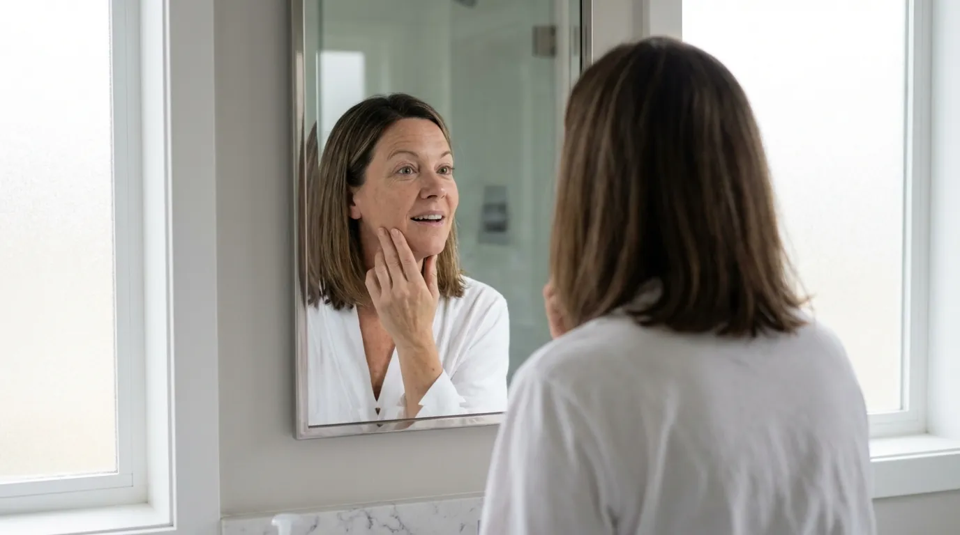 Hautalterung von innen